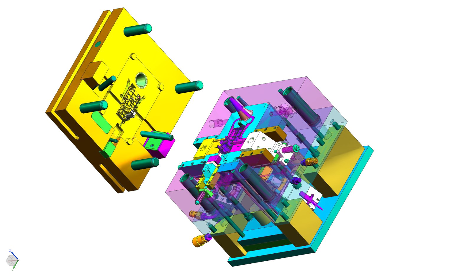 Mold design for die casting