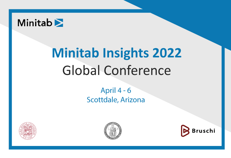 A Bruschi project will be presented at the Minitab Insights 2022 Global Conference